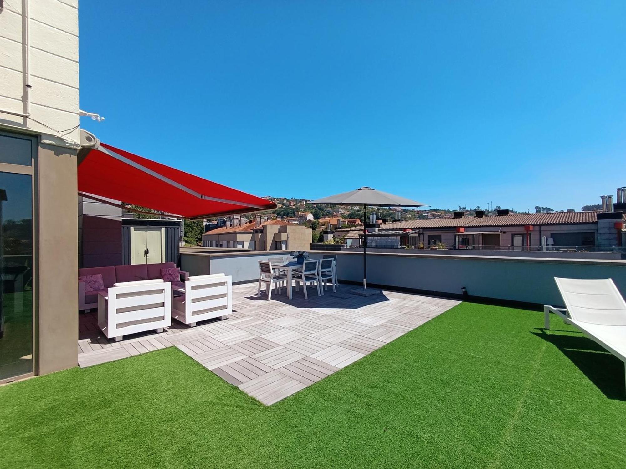 Atico Chill-Out De Lujo Con Piscina Y Parking Gratis Apartment Vigo Exterior photo